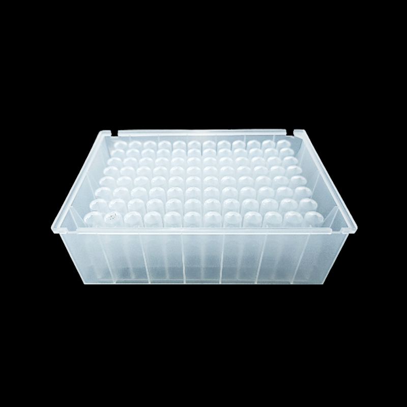 96-Well Square Hole Cone Bottom 2.2ml