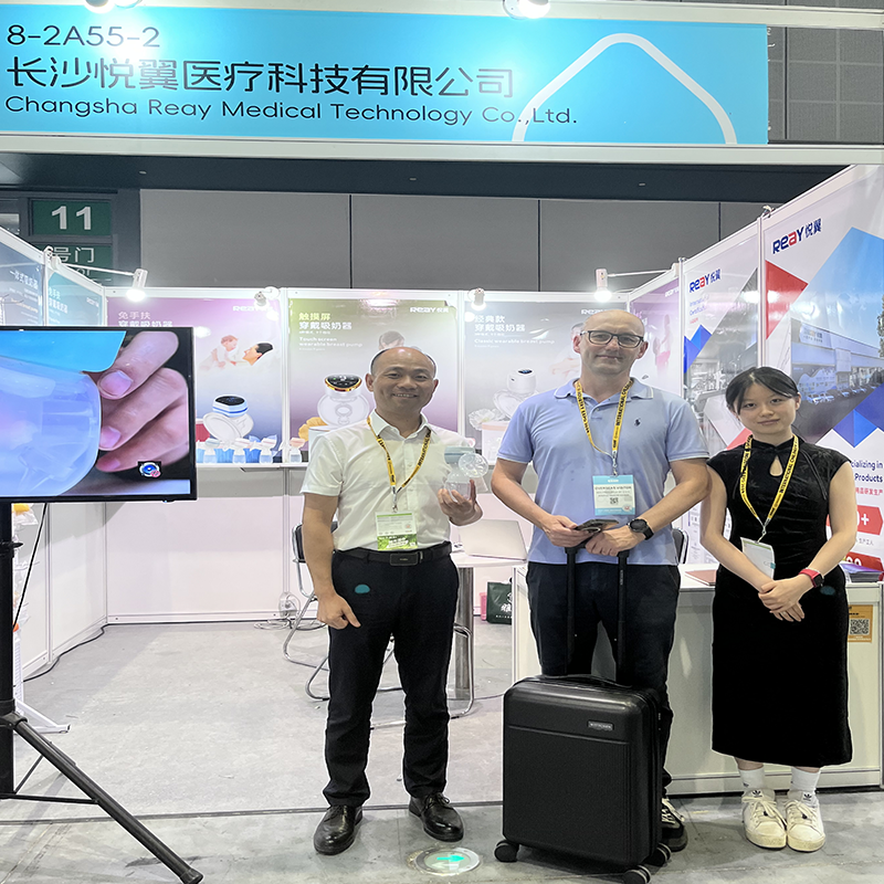 Changsha Reay Medical Made a Stunning Appearance at the 2025 Shanghai Cbme Baby & Children's Products Exhibition, Attracting Industry Attention with Its Innovative Products