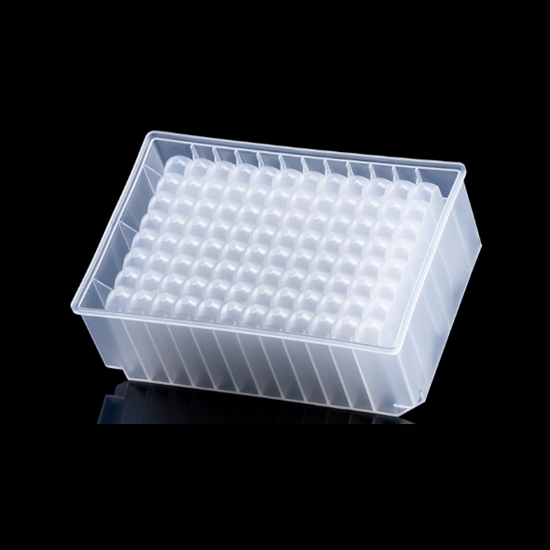 96 Square-Well Flat-Bottom Deep-Well Plate